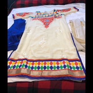 Indian dress/churidar straight cut